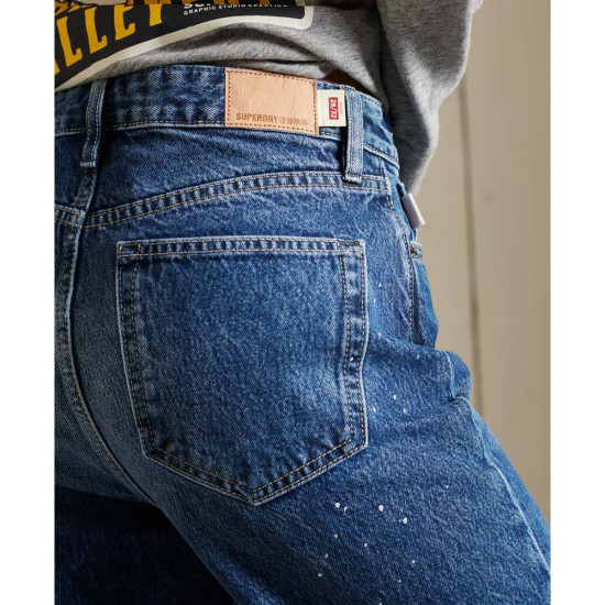 Superdry Γυναικείο παντελόνι Barrel Jeans